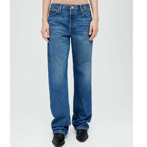 RE/DONE Denim Loose Longish in Bay Fade - Picture 2 of 11